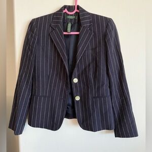 Ralph Lauren Striped Blazer Size 4P